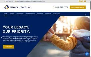 Premier Legacy Law website