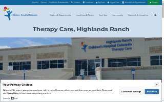 Children's Colorado Therapy Care, Highlands Ranch