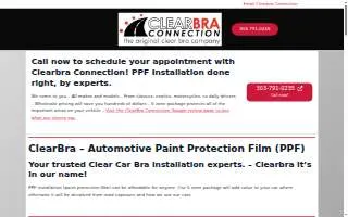 Colorado Clear Bra of Highlands Ranch website