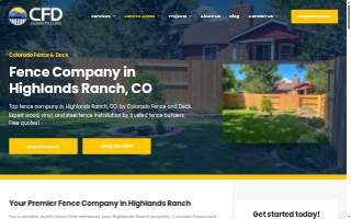 Colorado Fence And Deck of Highlands Ranch