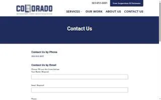 Colorado Windows and Restoration of Highlands Ranch website