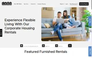 Corporate Housing by Owner website