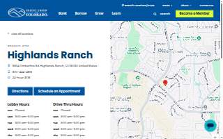 Credit Union of Colorado, Highlands Ranch