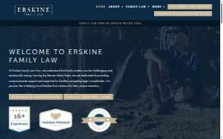 Erskine Family Law website