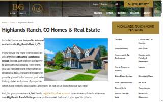 Highlands Ranch Real Estate