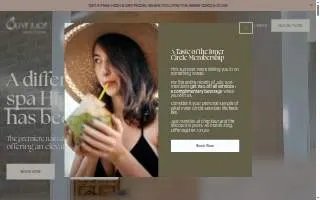 Olive Juice Beauty Bar website
