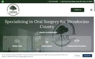 Oral & Maxillofacial Surgery of Detroit website