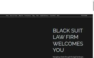 Black Suit Law website