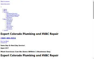 Community Plumbing, Heating and Air website