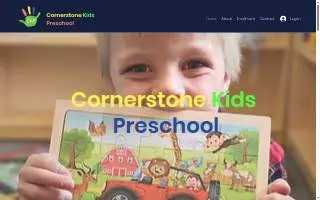 Cornerstone Kids Preschool of Johnstown website