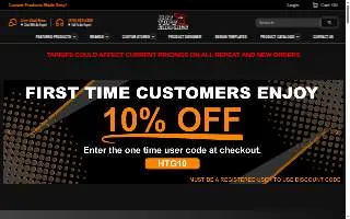 Hot Tops Graphics website