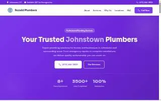 Ronald Plumbers Johnstown website
