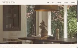 Sierra Ann Photography website