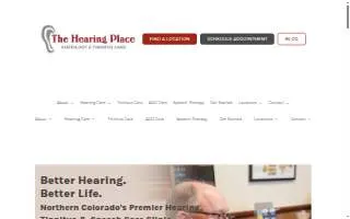 The Hearing Place of Johnstown website