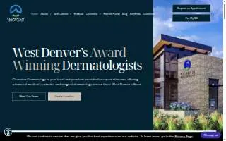 Clearview Dermatology Bergen Park Skin Cancer and Aesthetics Center website