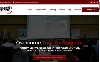 Common Sense Enterprises website