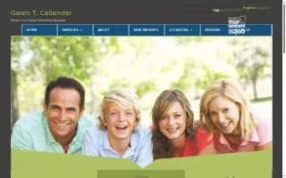 Galen T. Callender Orthodontist website