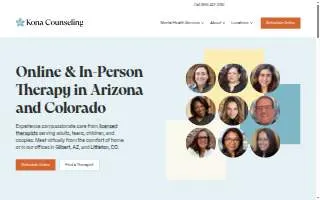 Kona Counseling website