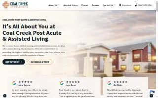 Coal Creek Post Acute and Assisted Living website
