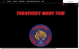 Thrashers Muay Thai website