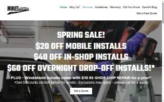 Absolute Auto Glass of Lakewood website