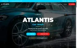 ATLANTIS Car Wash of Lakewood website
