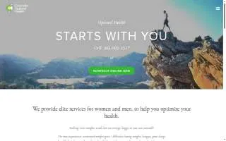 Colorado Optimal Health website