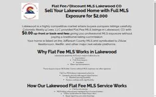 Colorado Realty 4 Less website