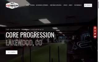 Core Progression Elite Personal Training of Lakewood website