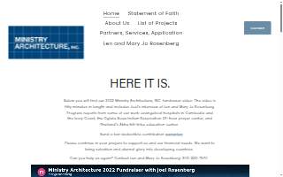 Ministry Architecture, Inc.