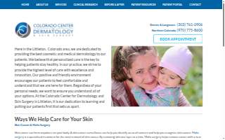 Colorado Center for Dermatology & Skin Surgery in Littleton
