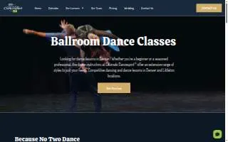 Colorado Dancesport Ballroom website