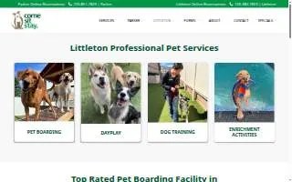 Come Sit Stay of Littleton website