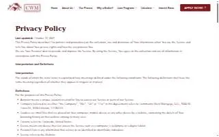 Community West Mortgage LLC of Littleton website