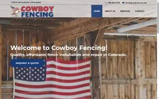 cowboy fencing website