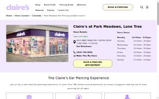 Claire's of Lone Tree