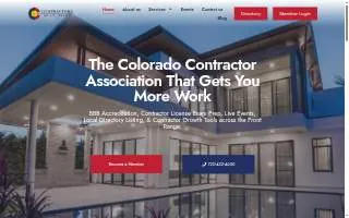 Contractors of Colorado website