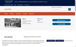 HCA HealthONE Denver Center for Weight Loss and Bariatric Surgery - Lone Tree
