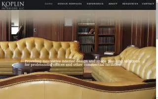 Koplin Interiors LLC website