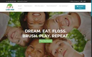 Lone Tree Pediatric Dentistry website