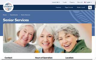 City of Longmont Senior Services
