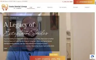 Coats Dental Group of Longmont website