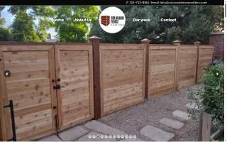 Colorado Fence Crafters website