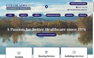 Colorado Hearing & Tinnitus - By Appointment Only