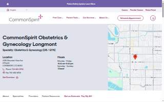 CommonSpirit Obstetrics & Gynecology Longmont