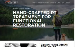 Crafted Physical Therapy website