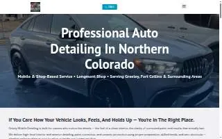 Grizzly Mobile Detailing LLC website