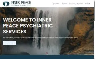 Inner Peace Psychiatric Services PLLC of Longmont website