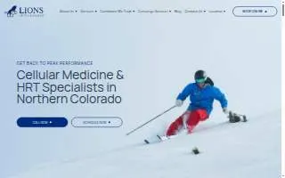 Lions Optimal Health website