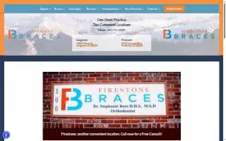 Longmont Braces website